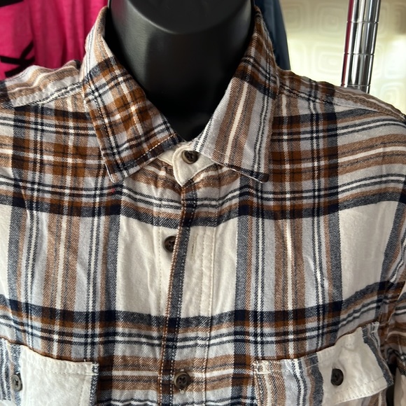 Men’s George button up plaid shirt size M (38-40) - Picture 3 of 4